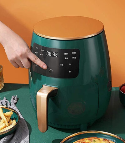 Friteuse à Air 6L Silver Crest 2024 – Sans Huile, Écran Tactile, 1350W - Lenix dakar senegal