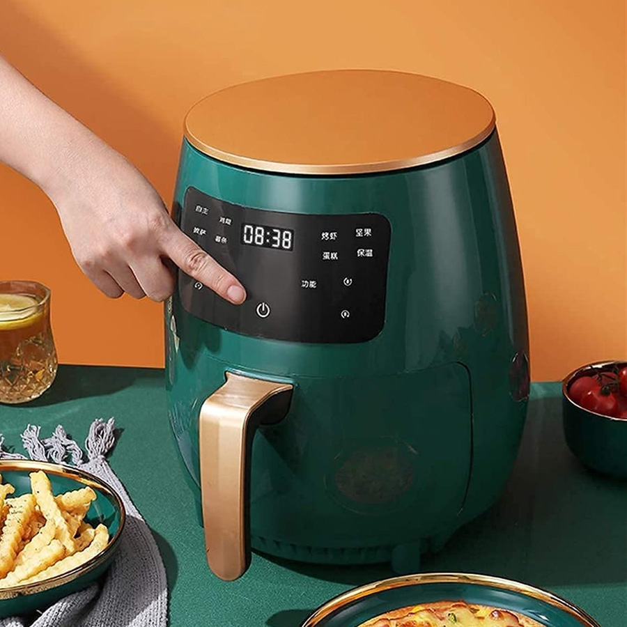 Friteuse à Air 6L Silver Crest 2024 – Sans Huile, Écran Tactile, 1350W - Lenix dakar senegal
