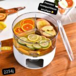 1 Distributeur de jus - Eau - Plastique avec 3compartiments