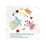10pse/set Sac De Stockage Des Aliments à Fermeture éclair étanche Et Autonome