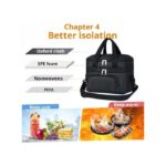 12 Litre Insulated Lunch Box Black