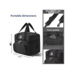 12 Litre Insulated Lunch Box Black