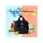 12 Litre Insulated Lunch Box Black