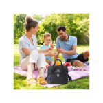 12 Litre Insulated Lunch Box Black