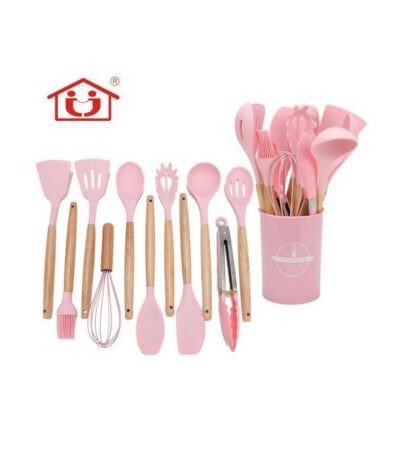 12 Pcs Silicone Cooking Utensils Kitchen Utensil Set