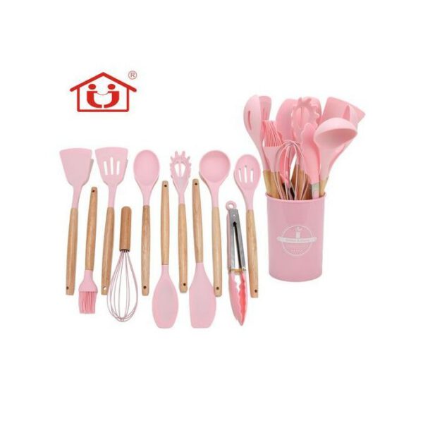 12 Pcs Silicone Cooking Utensils Kitchen Utensil Set