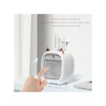 1200mAh 3-speed Rechargeable Mist Humidifier Fan- Gray&White