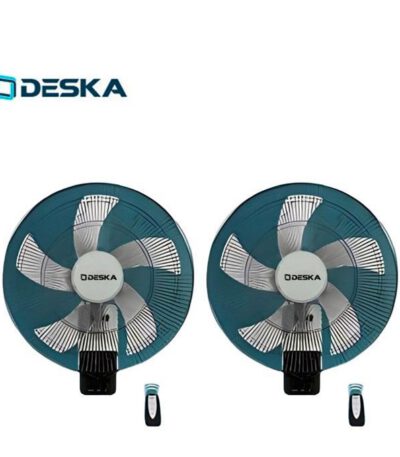 2 Ventilateurs muraux avec télécommande 18 Pouces - FW-47NO - Noir