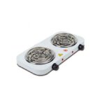 2000W Kitchen Baking Adjustable Temperature-Double Electric Stove, Coffee Warmer