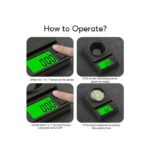 200g/0.01g Pocket Scale Jewelry Scale