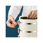 4 Layer Lunch Box, Portable Stainless Steel Insulated Lunch Box With Lunch Bag