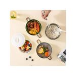 4 Layer Lunch Box, Portable Stainless Steel Insulated Lunch Box With Lunch Bag
