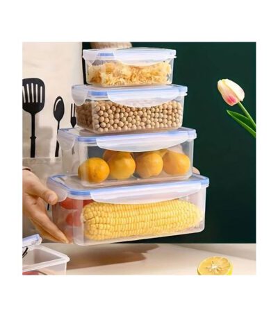 4pcs Boîtes De Conservation Des Aliments