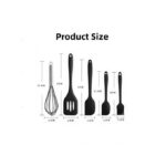 5 en 1 ustensiles de cuisine ustensiles de cuisine batterie de cuisine ensemble de cuisson grattoir de cuisine fouet brosse