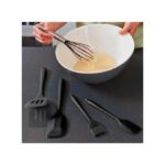 5 en 1 ustensiles de cuisine ustensiles de cuisine batterie de cuisine ensemble de cuisson grattoir de cuisine fouet brosse