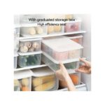 6+1Pcs Airtight Food Storage Container Set with Lid - White