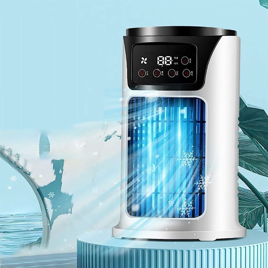 Refroidisseur d’Air Portable 3-en-1 – Ventilateur, Humidificateur, Purificateur - lenix Dakar Senegal
