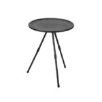 Adjustable Height Folding Table Outdoor Small Round Table