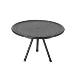 Adjustable Height Folding Table Outdoor Small Round Table