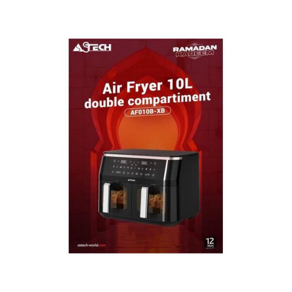 Air Fryer 10L double compartiment