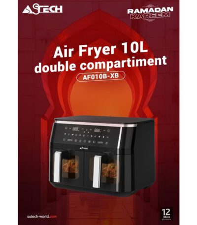 Air Fryer 10L double compartiment