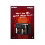 Air Fryer 10L double compartiment