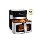 Air fryer 12 Litres digital - friteuse à air sans huile de grande capacité