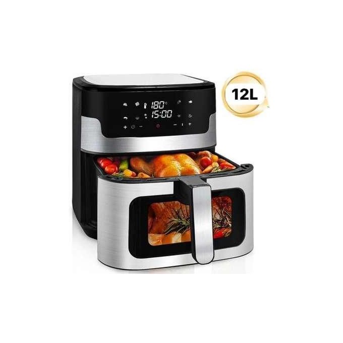 Air fryer 12 Litres digital - friteuse à air sans huile de grande capacité