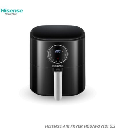 Air Fryer 5.2 litres - Friteuse à Air Electrique - 1700W - H06AFGY1S1 - Noir
