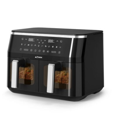 AIR FRYER AF010B-XB FRITEUSE A AIR 10L DOUBLE COMPARTIMENTS