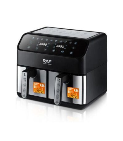 Air fryer double compartiments - Friteuse à Air Double 4 Litres chaque coté
