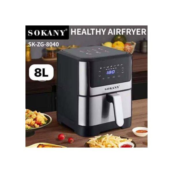 Air Fryer / Friteuse a Air - 8 Litres - 2000 W - Ecran Tactile