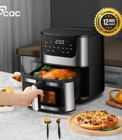 Air Fryer / Friteuse a Air - 8 Litres - 2400 W - Ecran Tactile - Ca821016