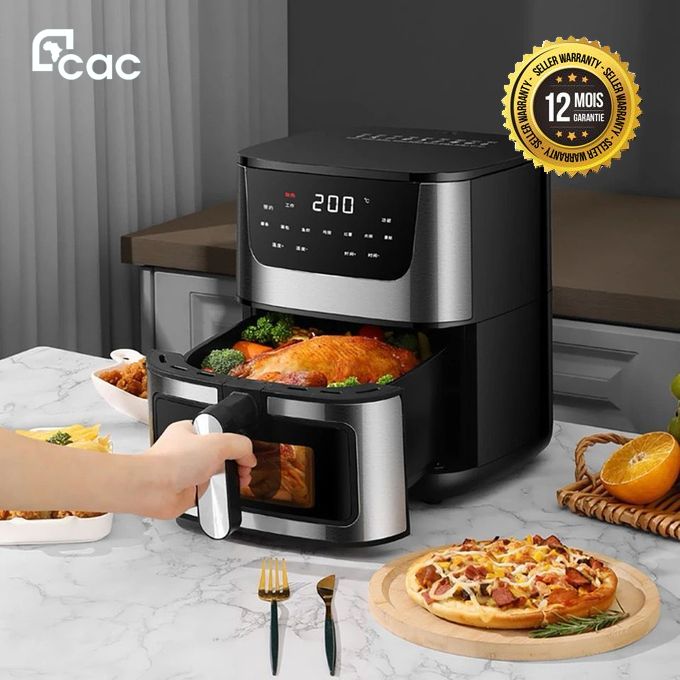 Air Fryer / Friteuse a Air - 8 Litres - 2400 W - Ecran Tactile - Ca821016