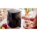 Air Fryer / Friteuse à Air Chaud - 4,1L - 1400 W- 4 Portions - Ecran LED
