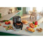 Air Fryer / Friteuse à Air Chaud - 4,1L - 1400 W- 4 Portions - Ecran LED