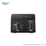 Air Fryer - Friteuse à Air Electrique 8.6 litres - 2700W - H08AFBK2S1 5.3L & 3.3L DOUBLE