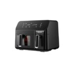 Air Fryer - Friteuse à Air Electrique 8.6 litres - 2700W - H08AFBK2S1 5.3L & 3.3L DOUBLE