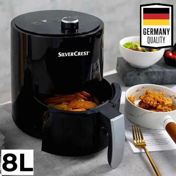 Air fryer Friteuse à air numérique 8 l 1700 W avec 7 programmes prédéfinis