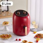 Air fryer Friteuse à air numérique 8 l Friteuse à air – 1700W, Cuisson Saine et Rapide