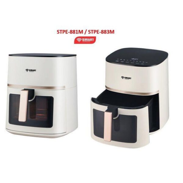 Air Fryer - Friteuse à Air - Sans Huile - STPE-881M - 5,5L - Blanc - Garantie 03 Mois