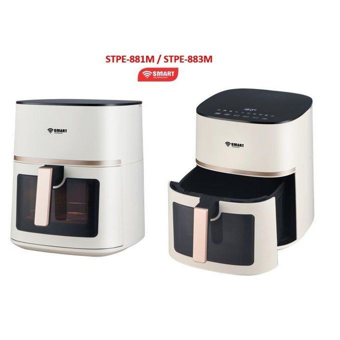 Air Fryer - Friteuse à Air - Sans Huile - STPE-881M - 5,5L - Blanc - Garantie 03 Mois