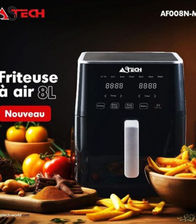 Airfryer Astech-Friteuse à Air 8L