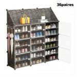 Armoire à Chaussures Rangement 36Paires