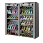 Armoire de Rangement de Chaussures 36 Paires Portable -