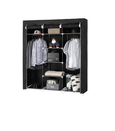 Armoire Penderie 3 Battants - 130 x 45 x 170 cm