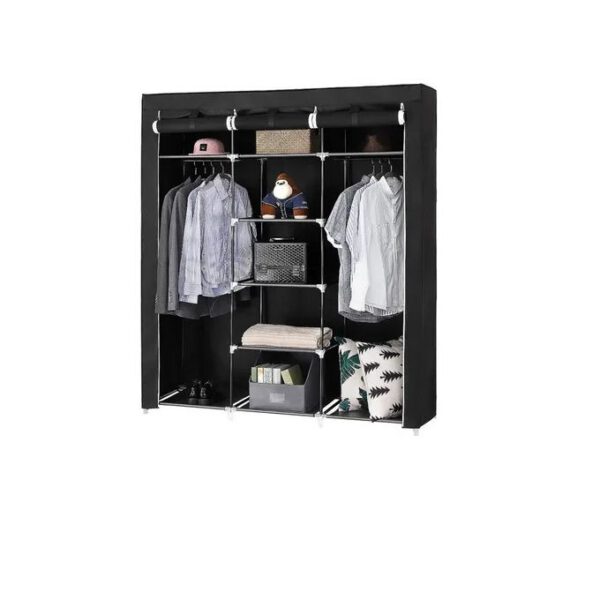 Armoire Penderie 3 Battants - 130 x 45 x 170 cm