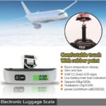 Balance à bagages suspendus numérique 50 kg/110 lb pour voyage LCD poids électronique