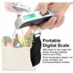 Balance à bagages suspendus numérique 50 kg/110 lb pour voyage LCD poids électronique