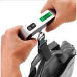 Balance à bagages suspendus numérique 50 kg/110 lb pour voyage LCD poids électronique